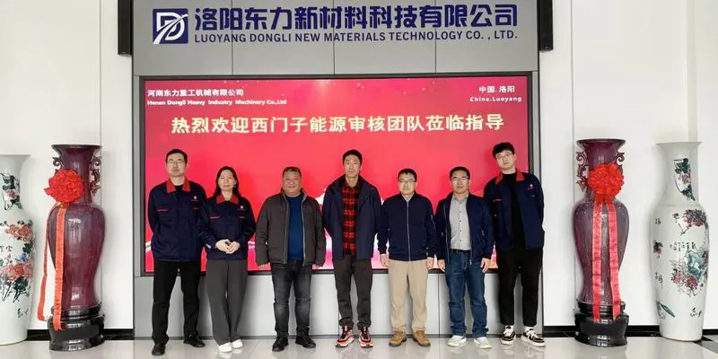 Warmly welcome the customer team to visit Dongli Company for guidance