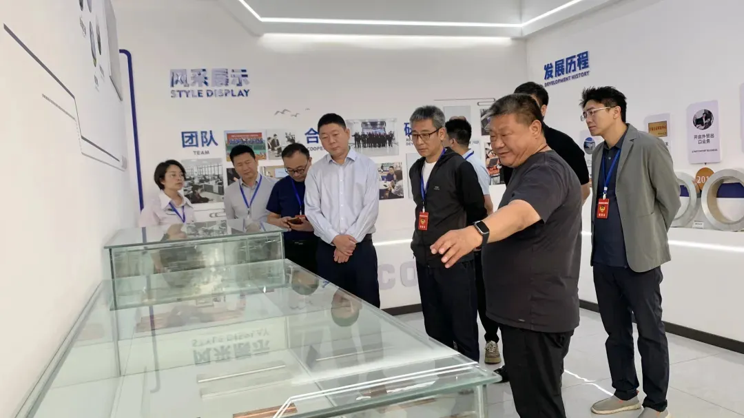 The leaders of the Xigong District CPPCC visited Dongli Company for on-site investigation