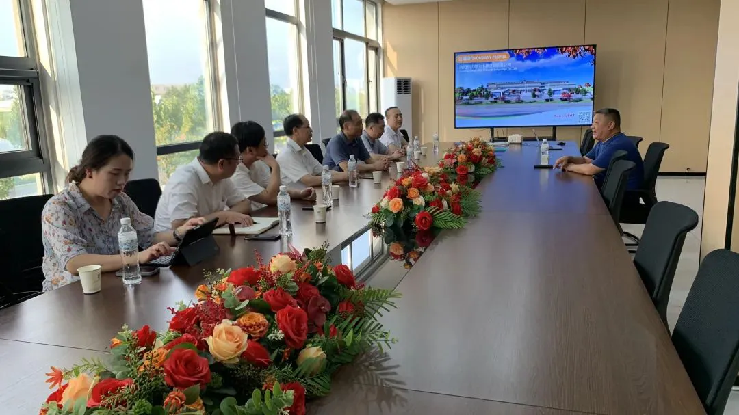 The Xialu District Inspection Team of Huangshi City and the leaders of China Aluminum Luotong Copper visited Dongli Company